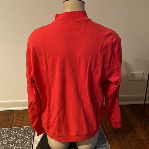 Greg Norman Men’s Extra Large 1/4 Zip Up Long Sleeve Sweater - Picture 4 of 7